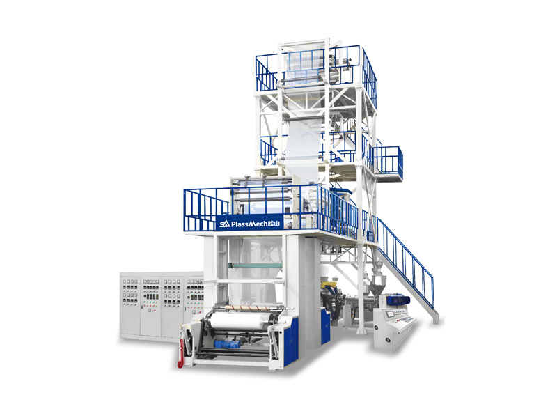 Multi-layer co-extrusion film blowing machine series